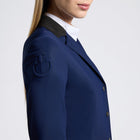 Lightweight Jersey Zip Show Jacket in Navy