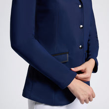 Lightweight Jersey Zip Show Jacket in Navy