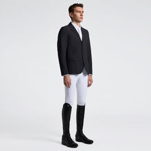 Lightweight Jersey Zip Show Jacket in Dark Grey