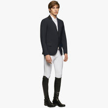 Lightweight Jersey Zip Show Jacket in Navy