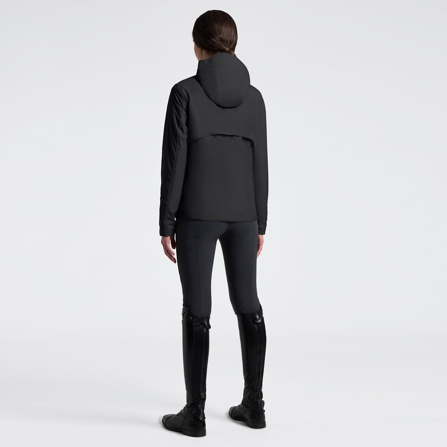 Lightweight Packable Windproof Jacket in Black