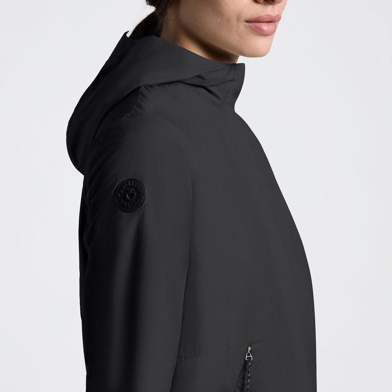 Lightweight Packable Windproof Jacket in Black