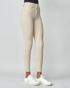 High-Rise Compression Breeches in Tan