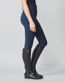 High-Rise Compression Breeches in Navy