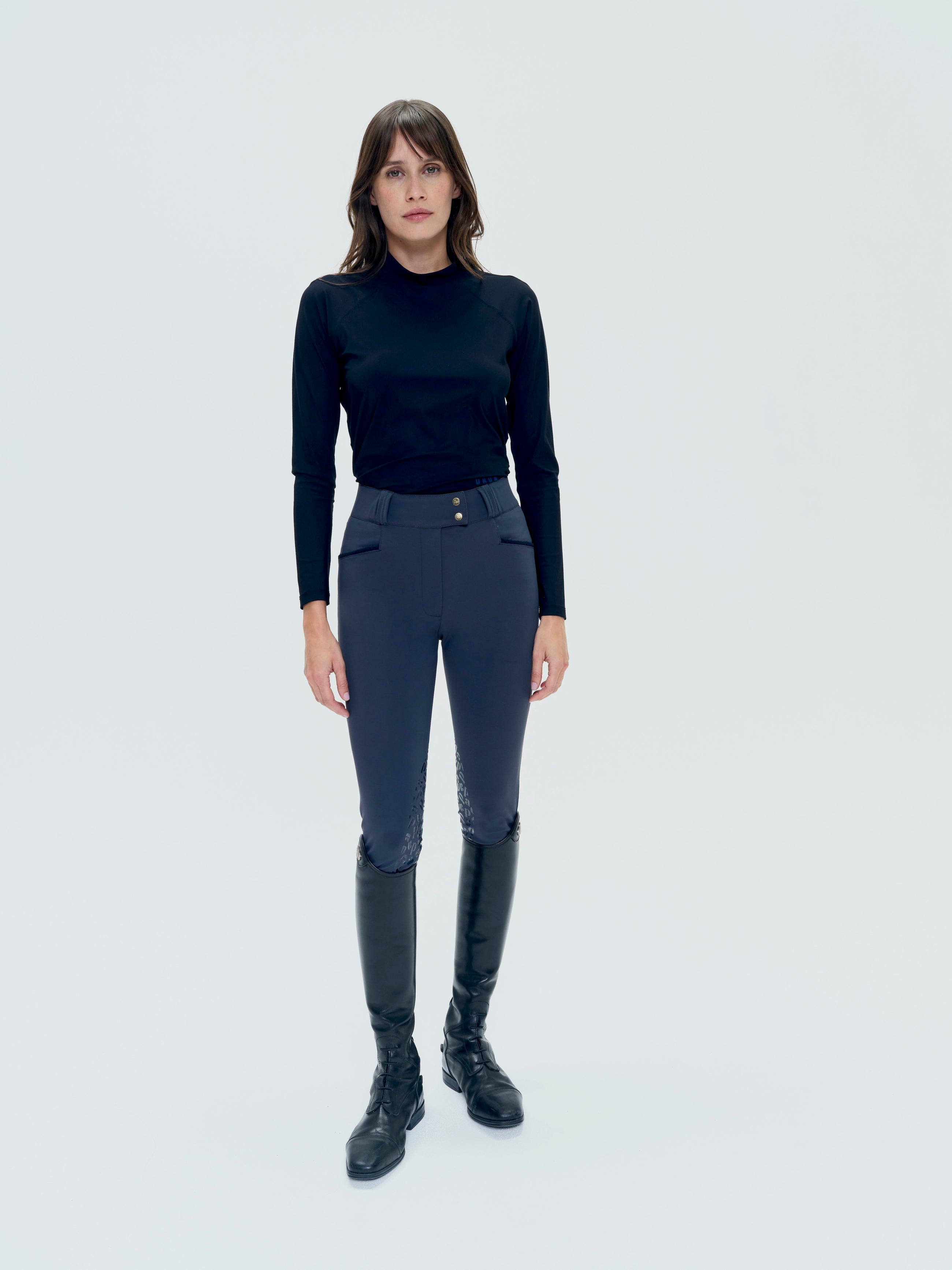 New Kit Sculpting Breeches in Baltic Blue