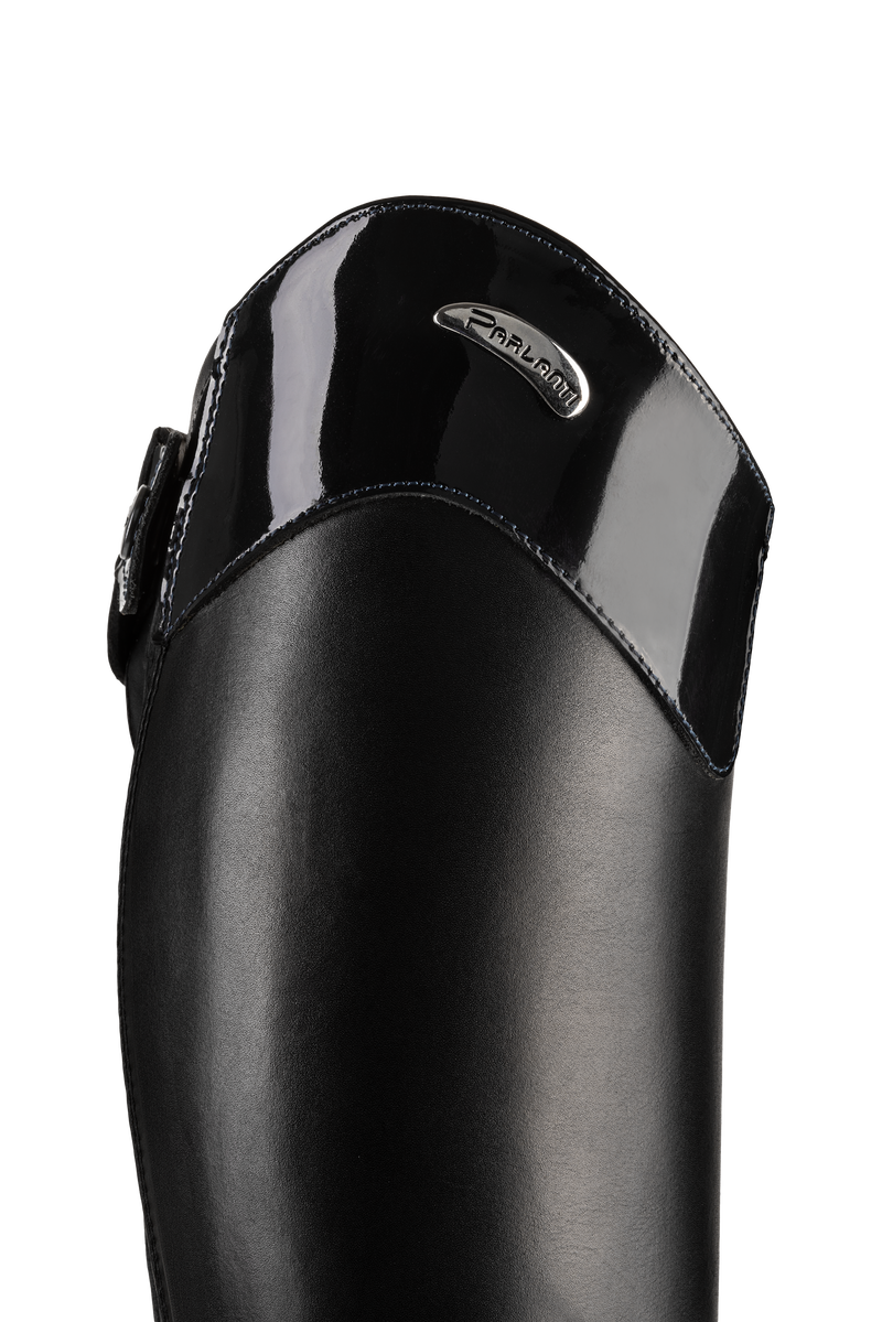 Denver Pro Jumping Boots in Black with Lux Top & Swarovski® Crystal Line