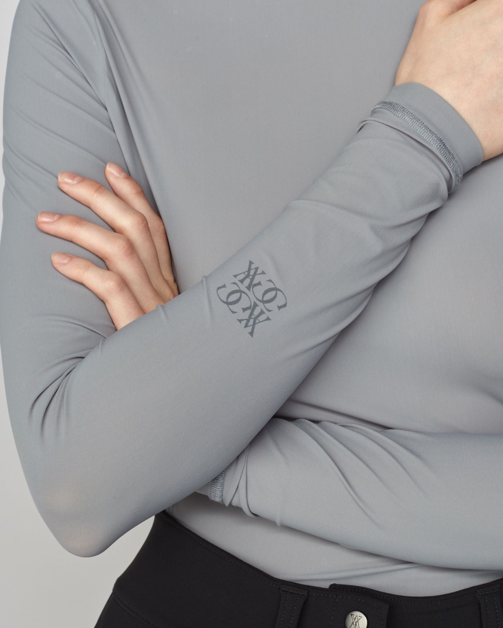 Lightweight Long Sleeve Top in Stone
