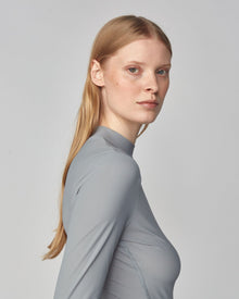 Lightweight Long Sleeve Top in Stone