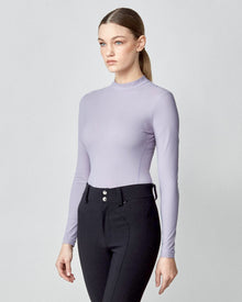 Lightweight Long Sleeve Top in Lavender