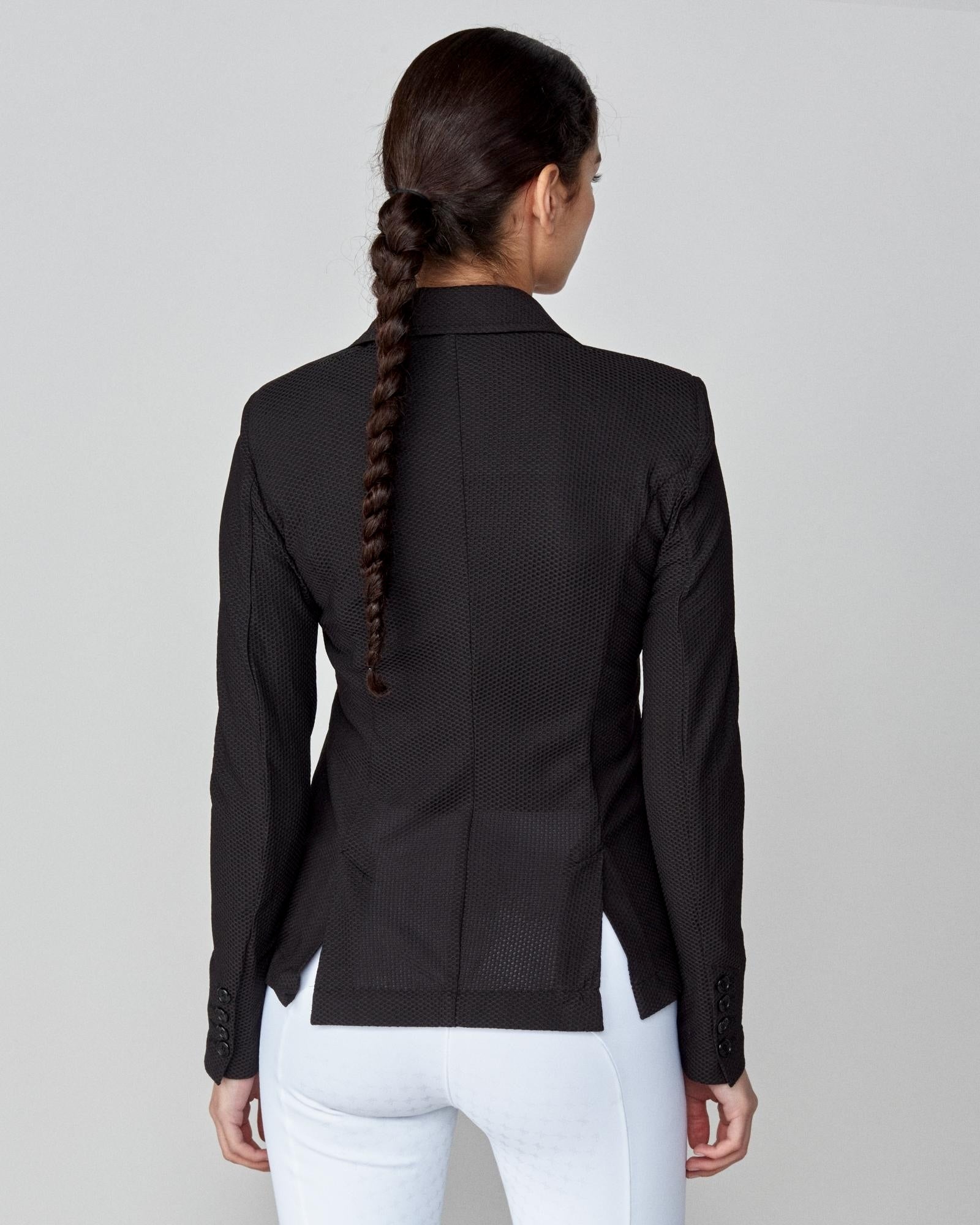 Mesh Show Jacket in Black