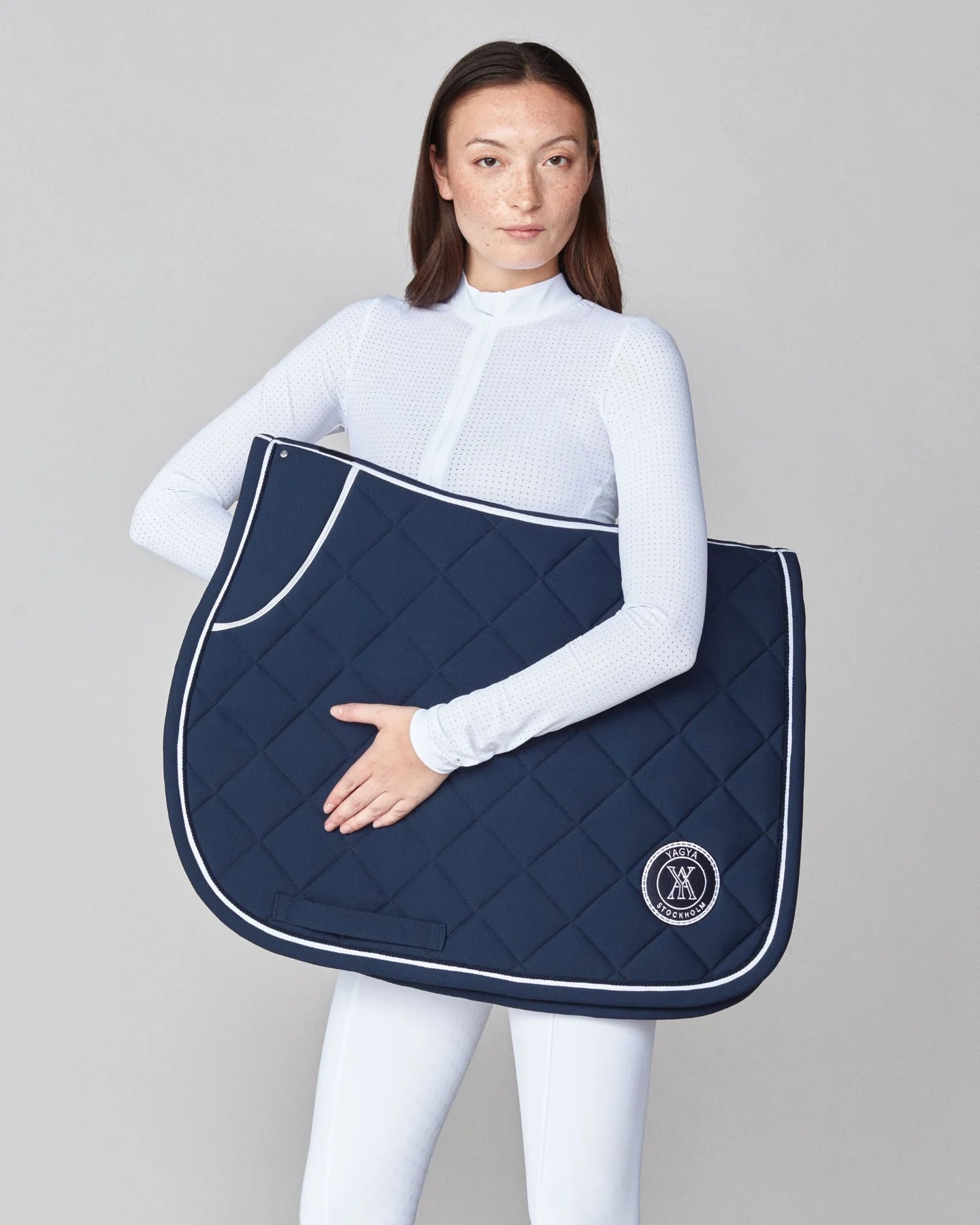 Performance Saddle Pad in Navy