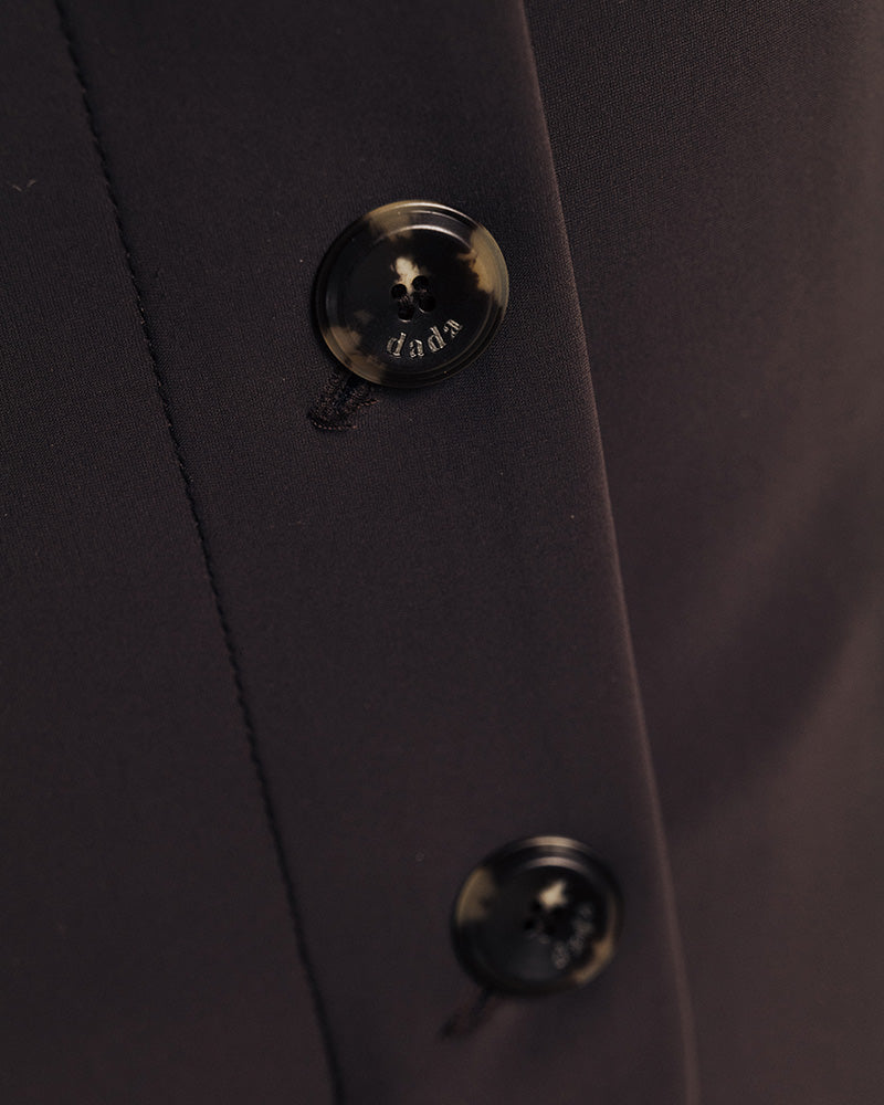 New Tzara Show Jacket in Dark Brown