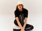Oasis Cotton T-Shirt in Black