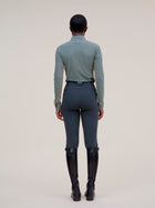 Pablito Long Sleeve Riding Top in Lichen