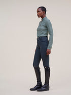 Pablito Long Sleeve Riding Top in Lichen