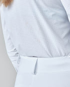 Long Sleeve Show Shirt in White