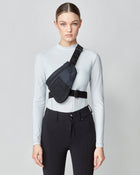 Riding Belt Bag in Black