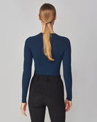 Sculpting Long Sleeve Top in Navy