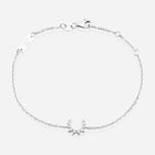 Confidence Bracelet in 9k White Gold with White Diamonds