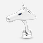 Celebration Horse Head Cufflinks in Silver