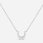 Confidence Necklace in 9k White Gold with White Diamonds
