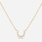 Confidence Necklace in 9k Yellow Gold with White Diamonds