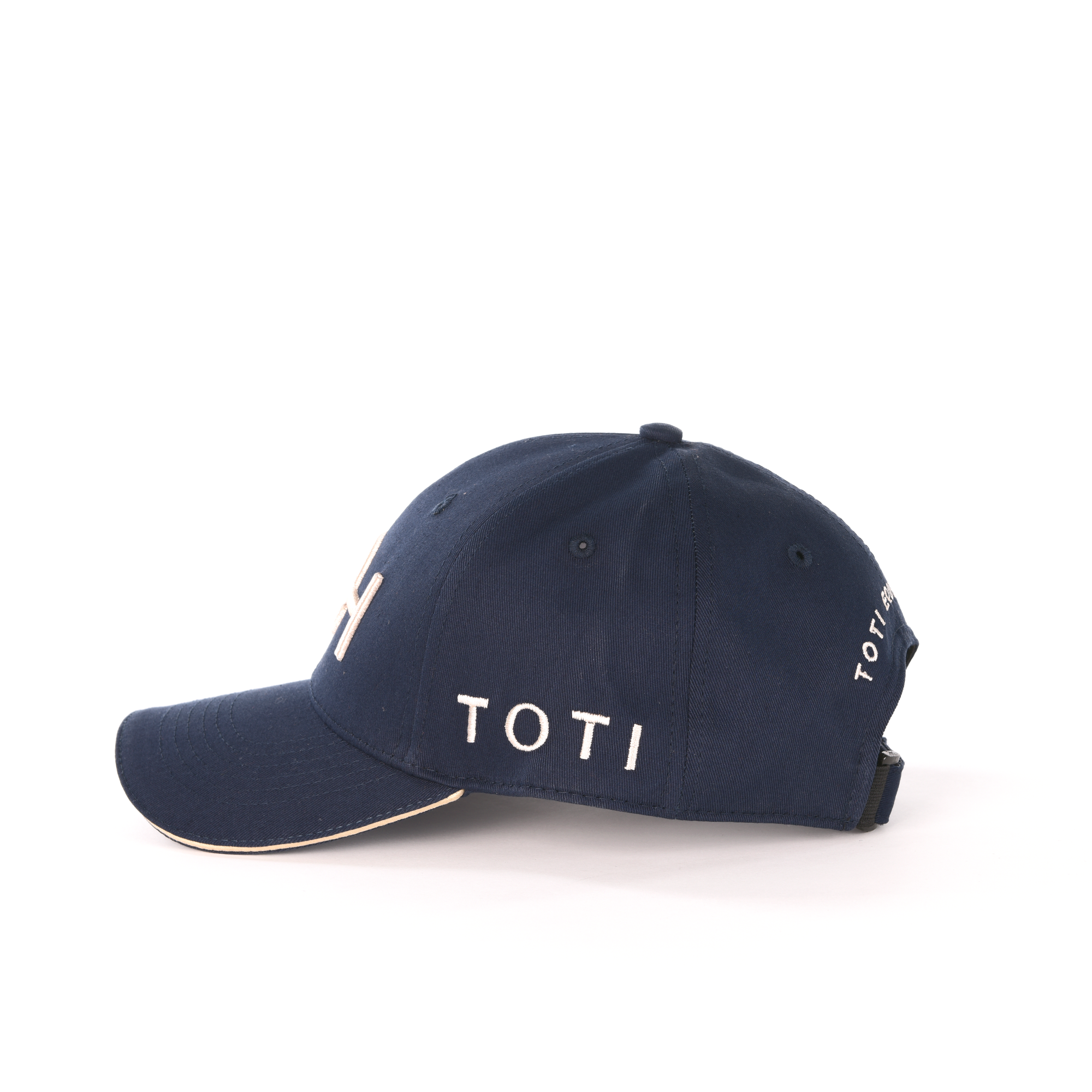 Navy & Cream Cap
