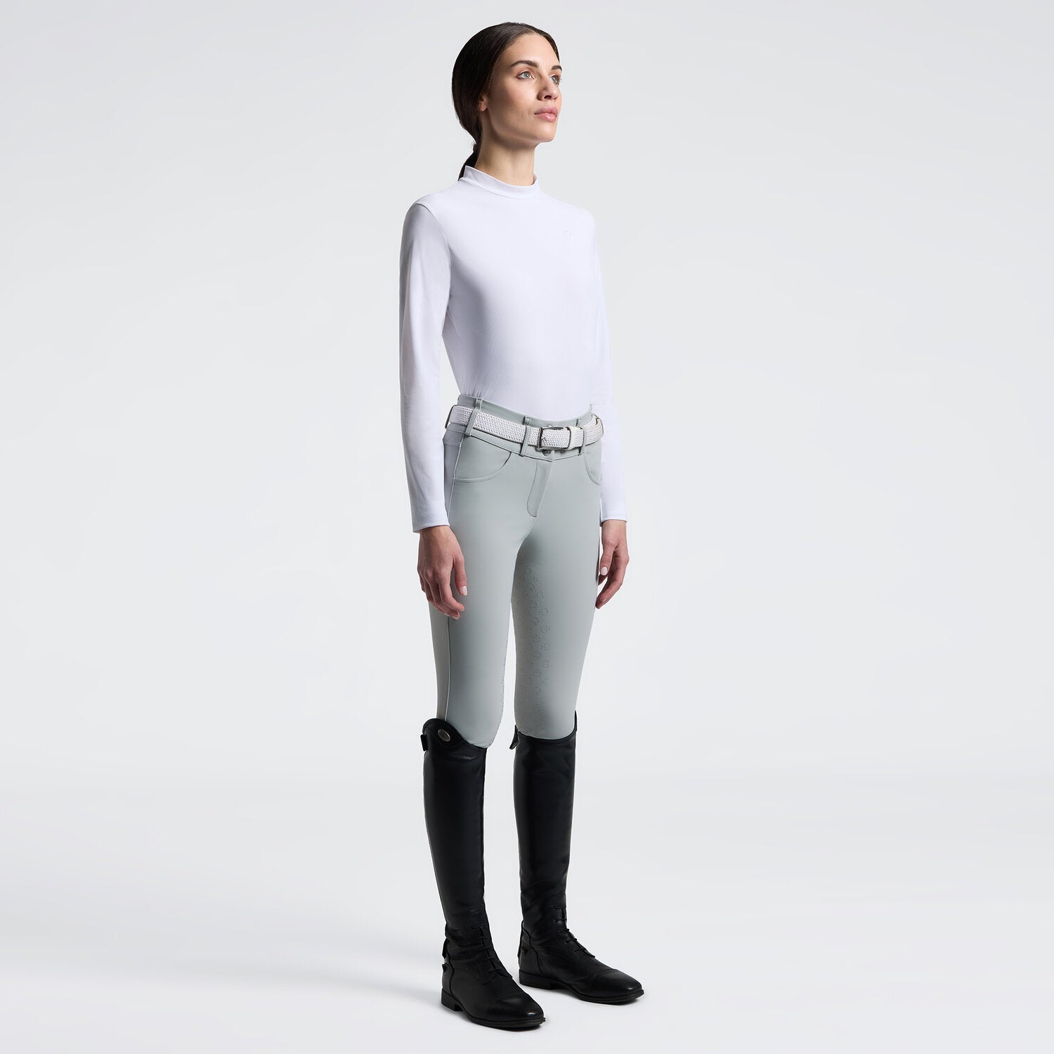 Jersey Long Sleeve Training Top in White