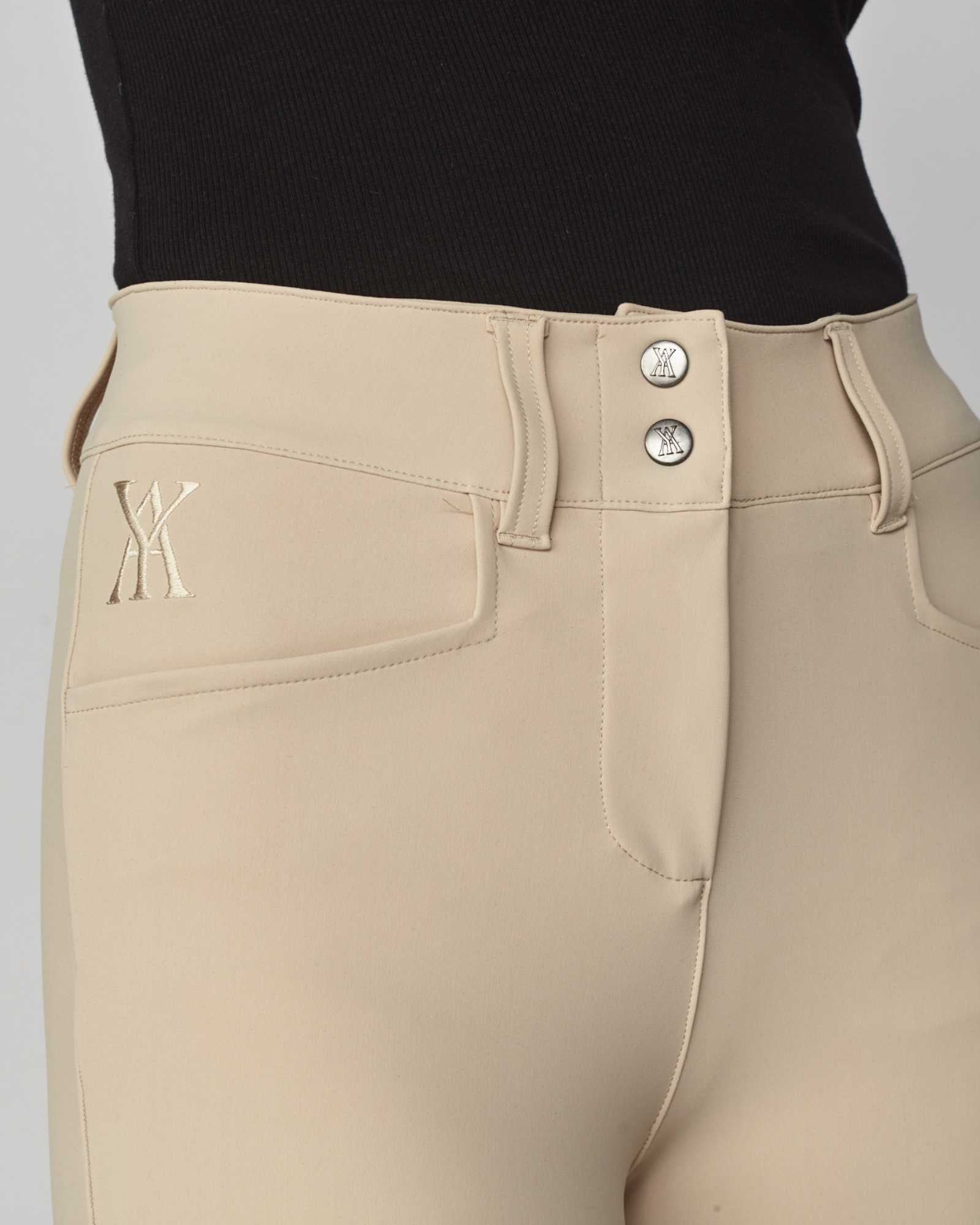 Timeless Riding Breeches in Tan