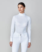 Timeless Mesh Show Shirt in White