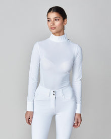 Timeless Mesh Show Shirt in White