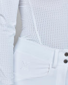 Timeless Mesh Show Shirt in White
