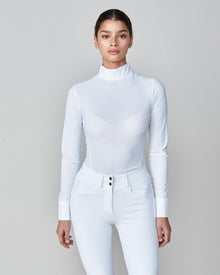 Timeless Mesh Show Shirt in White