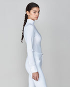Timeless Mesh Show Shirt in White